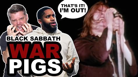 music video reaction black sabbath war pigs